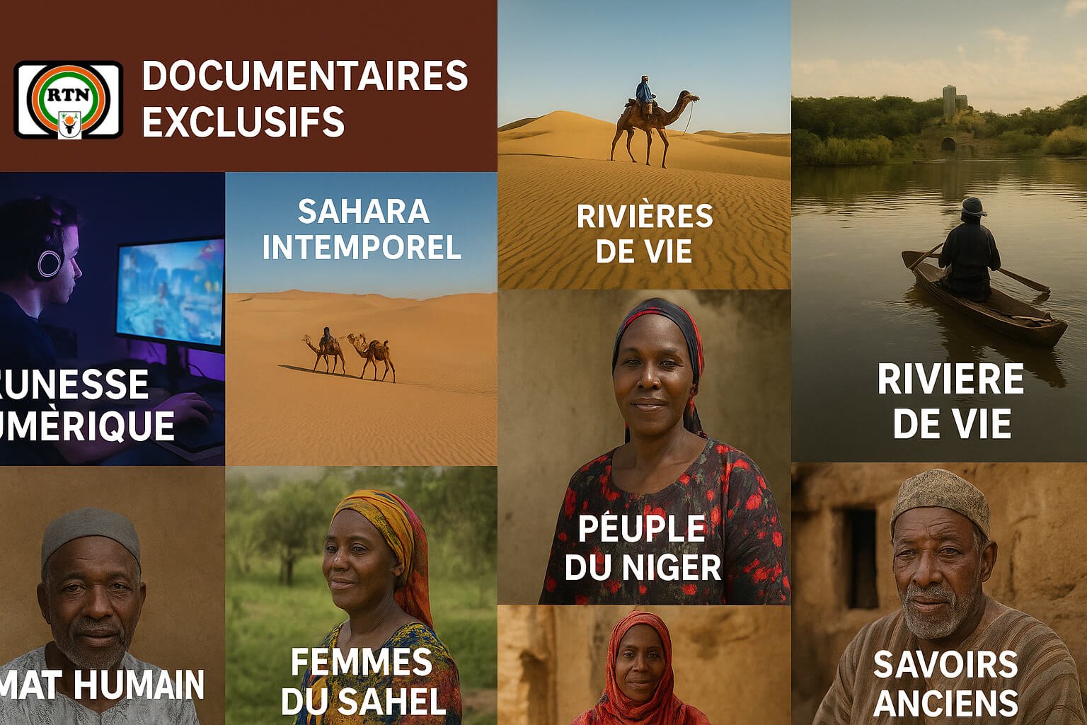 Documentaires exclusifs de la RTN : la culture, le peuple et la nature du Niger à l’écran